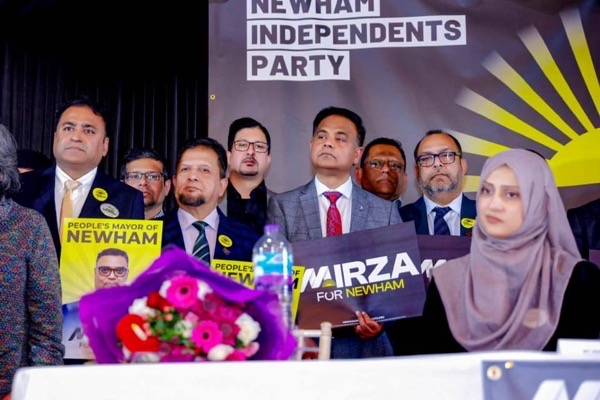 Newham Independents announce Mirza for Mayor