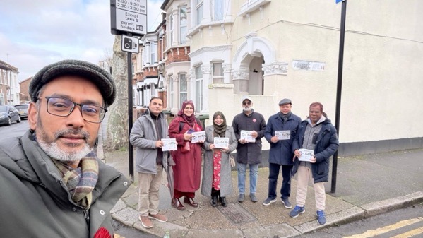 Hanif Abdulmuhit campaigning in 2026