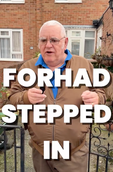 Forhad stepped in | forestgatedotnet